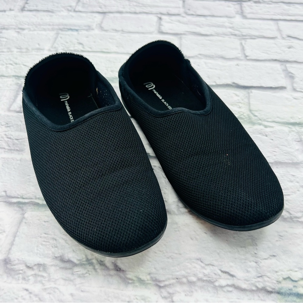 mahabis Black Edition Mesh Slip-On Loafers Mens 8 Womans 9.510 Slippers Comfort